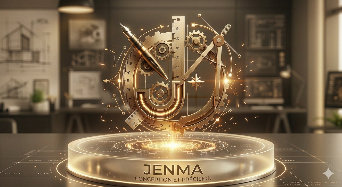 JENMA Logo 3D